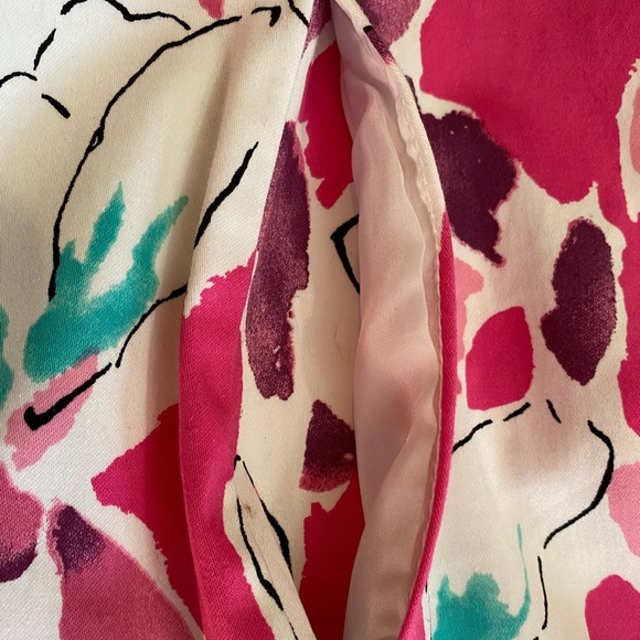 Ann Klein Pink Floral Dress - Picture 7 of 9